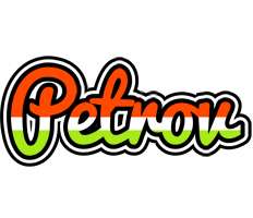 Petrov exotic logo