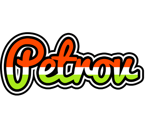 Petrov exotic logo