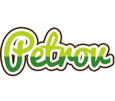 Petrov golfing logo