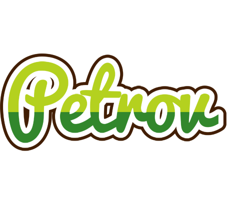 Petrov golfing logo