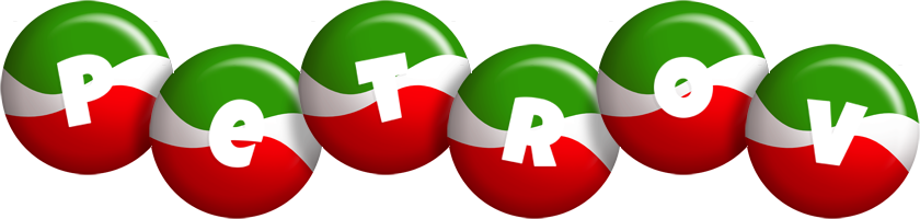 Petrov italy logo