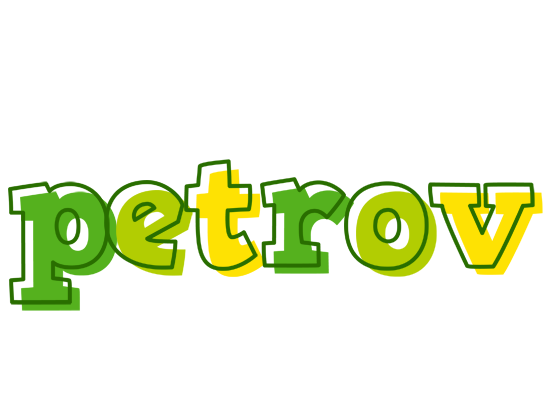 Petrov juice logo