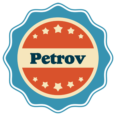 Petrov labels logo