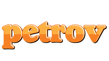 Petrov orange logo