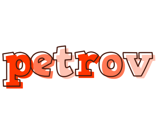 Petrov paint logo