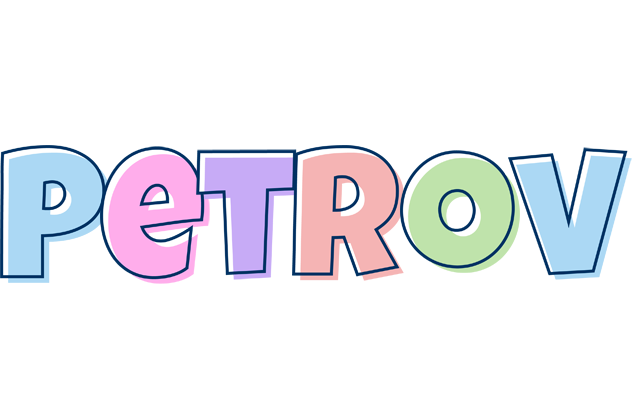 Petrov pastel logo