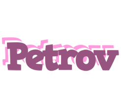 Petrov relaxing logo