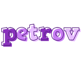 Petrov sensual logo