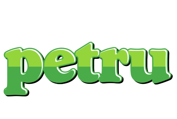 Petru apple logo