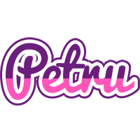 Petru cheerful logo