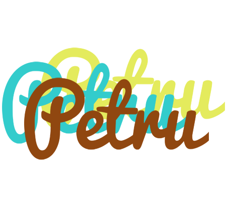 Petru cupcake logo