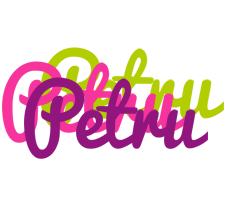 Petru flowers logo