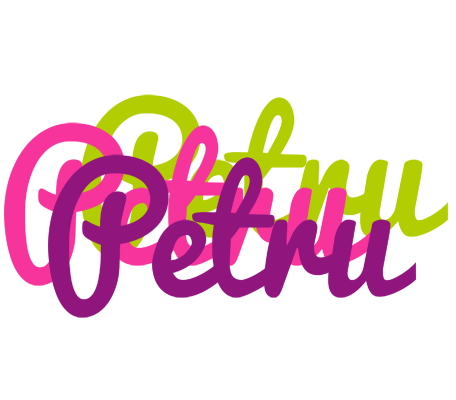 Petru flowers logo