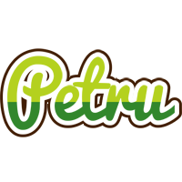 Petru golfing logo