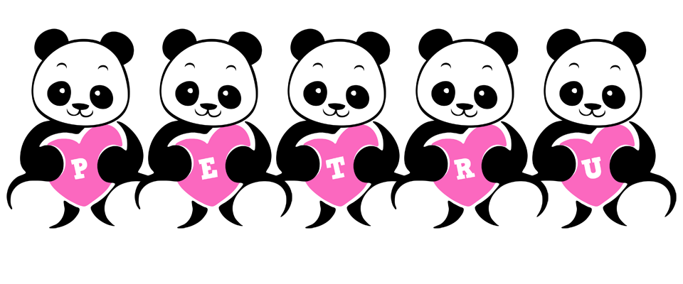Petru love-panda logo