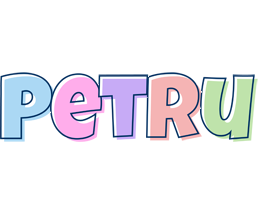 Petru pastel logo