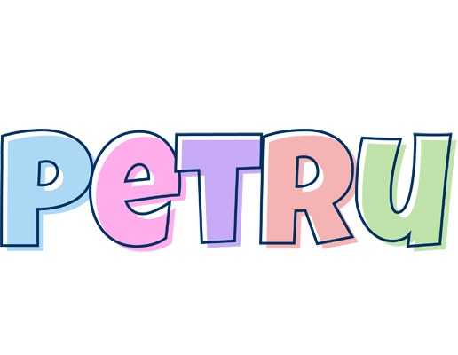 Petru pastel logo