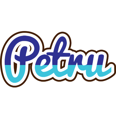 Petru raining logo