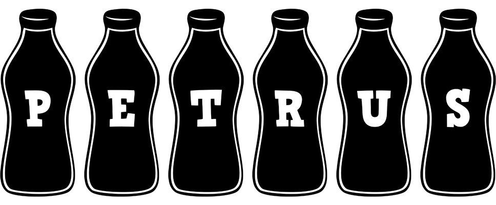 Petrus bottle logo
