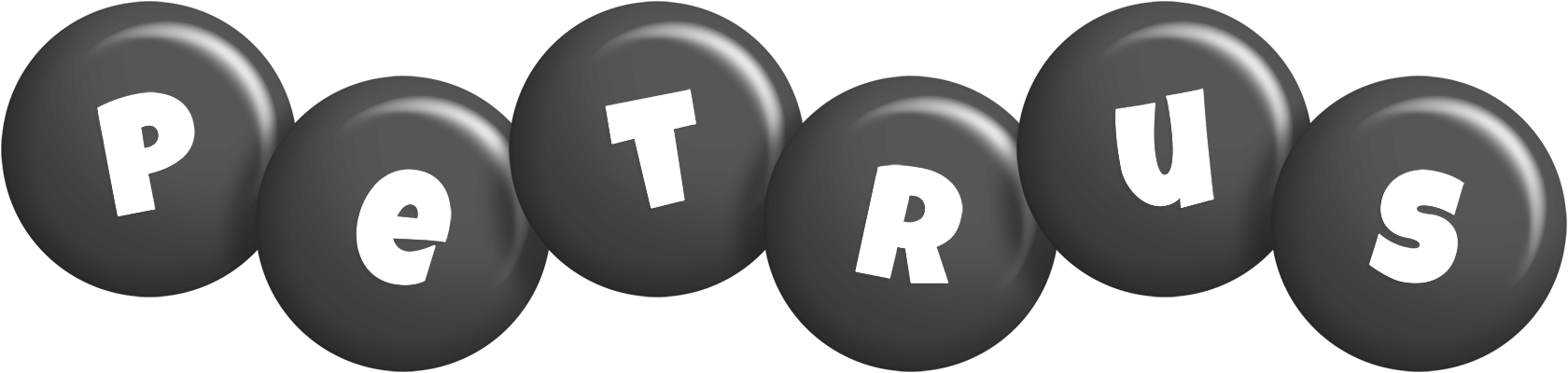 Petrus candy-black logo
