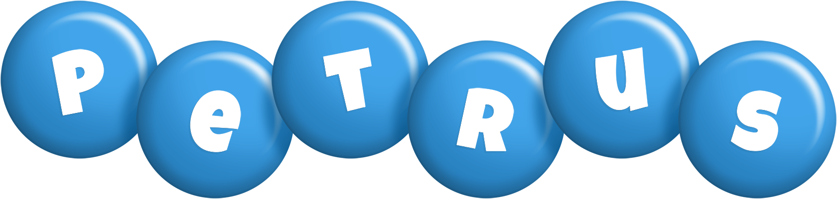 Petrus candy-blue logo