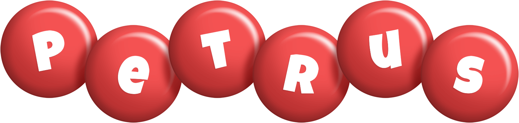 Petrus candy-red logo