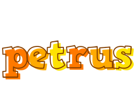 Petrus desert logo