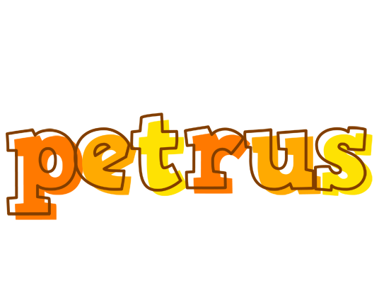 Petrus desert logo
