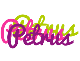 Petrus flowers logo