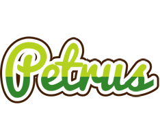 Petrus golfing logo