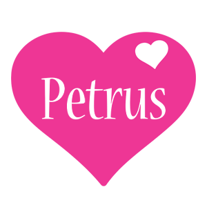 Petrus love-heart logo