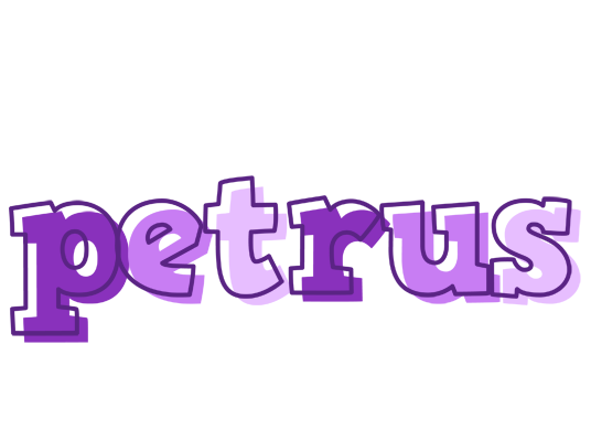Petrus sensual logo