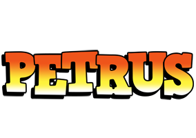 Petrus sunset logo