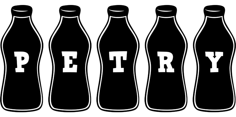 Petry bottle logo