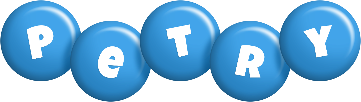 Petry candy-blue logo