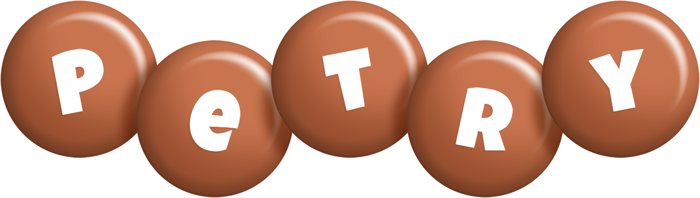 Petry candy-brown logo