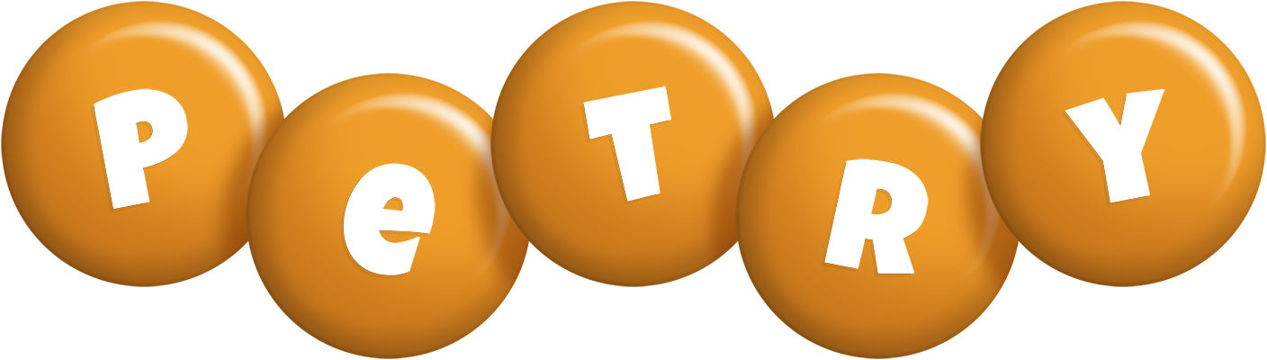 Petry candy-orange logo