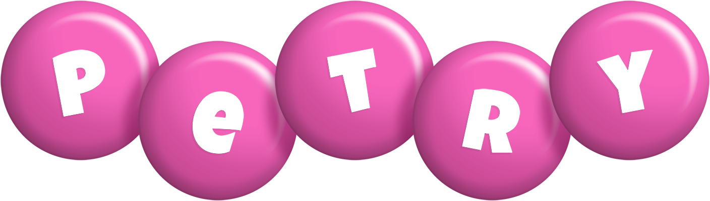 Petry candy-pink logo