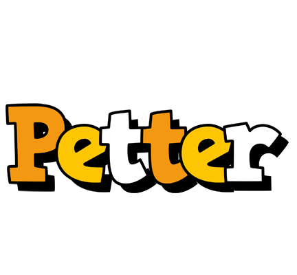 Petter cartoon logo