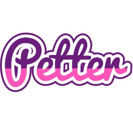 Petter cheerful logo