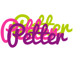 Petter flowers logo