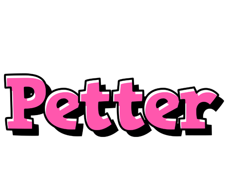 Petter girlish logo