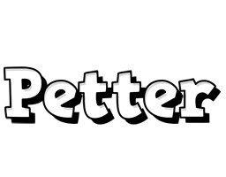 Petter snowing logo