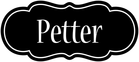 Petter welcome logo