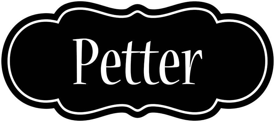 Petter welcome logo
