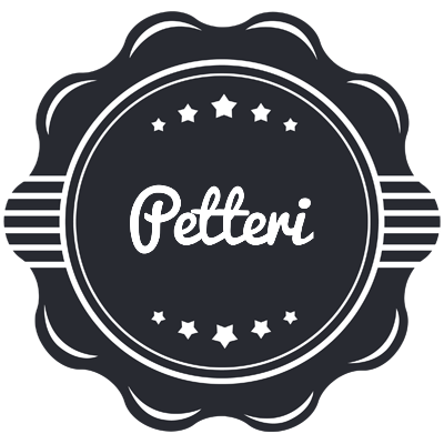 Petteri badge logo