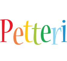 Petteri birthday logo