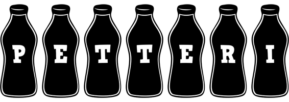 Petteri bottle logo