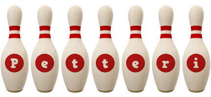 Petteri bowling-pin logo