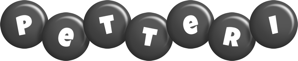 Petteri candy-black logo